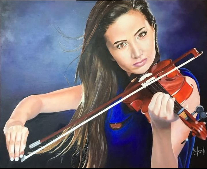 Quelques notes sur un violon