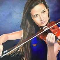 Quelques notes sur un violon