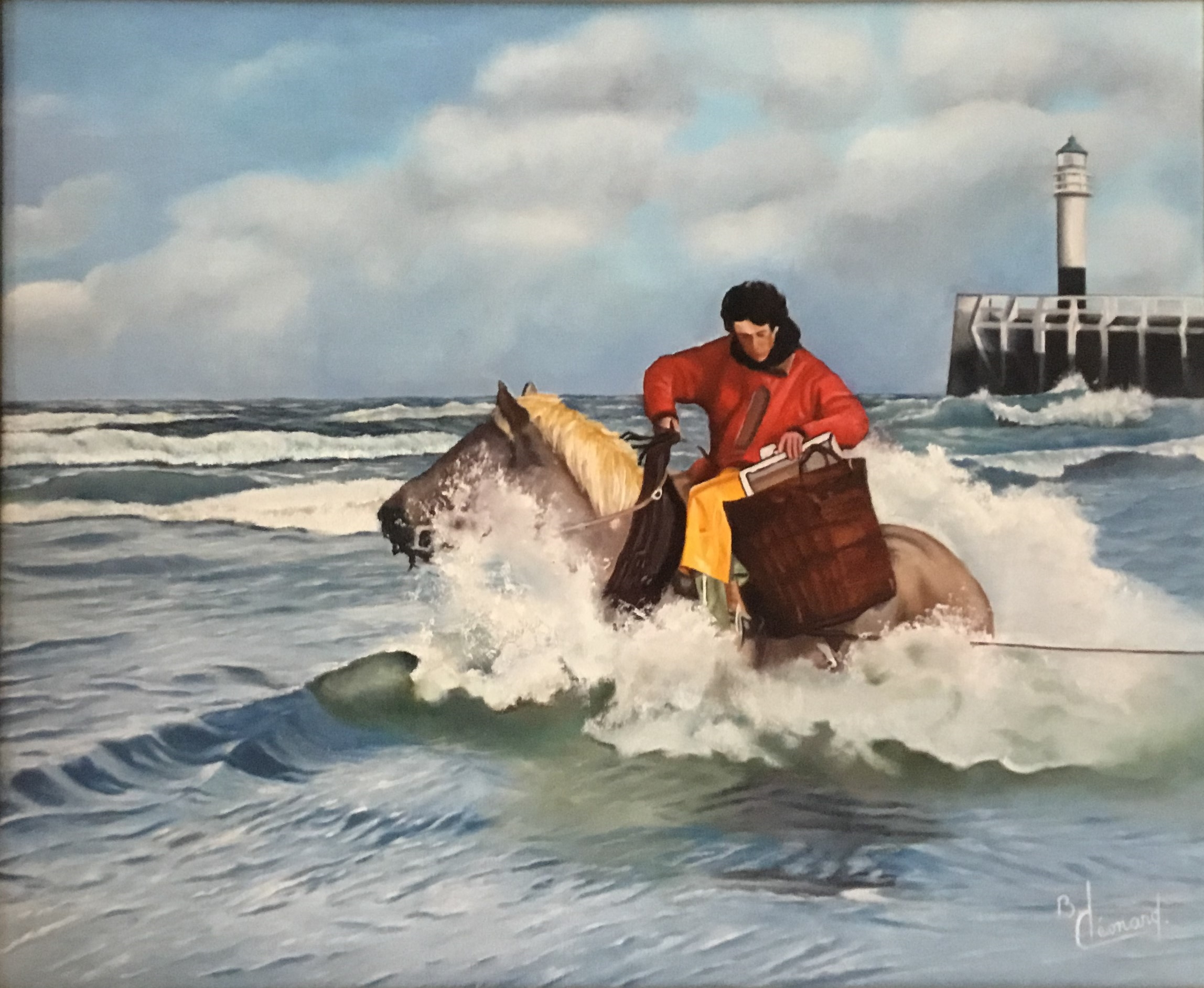 Pêcheur de crevettes à Ostende